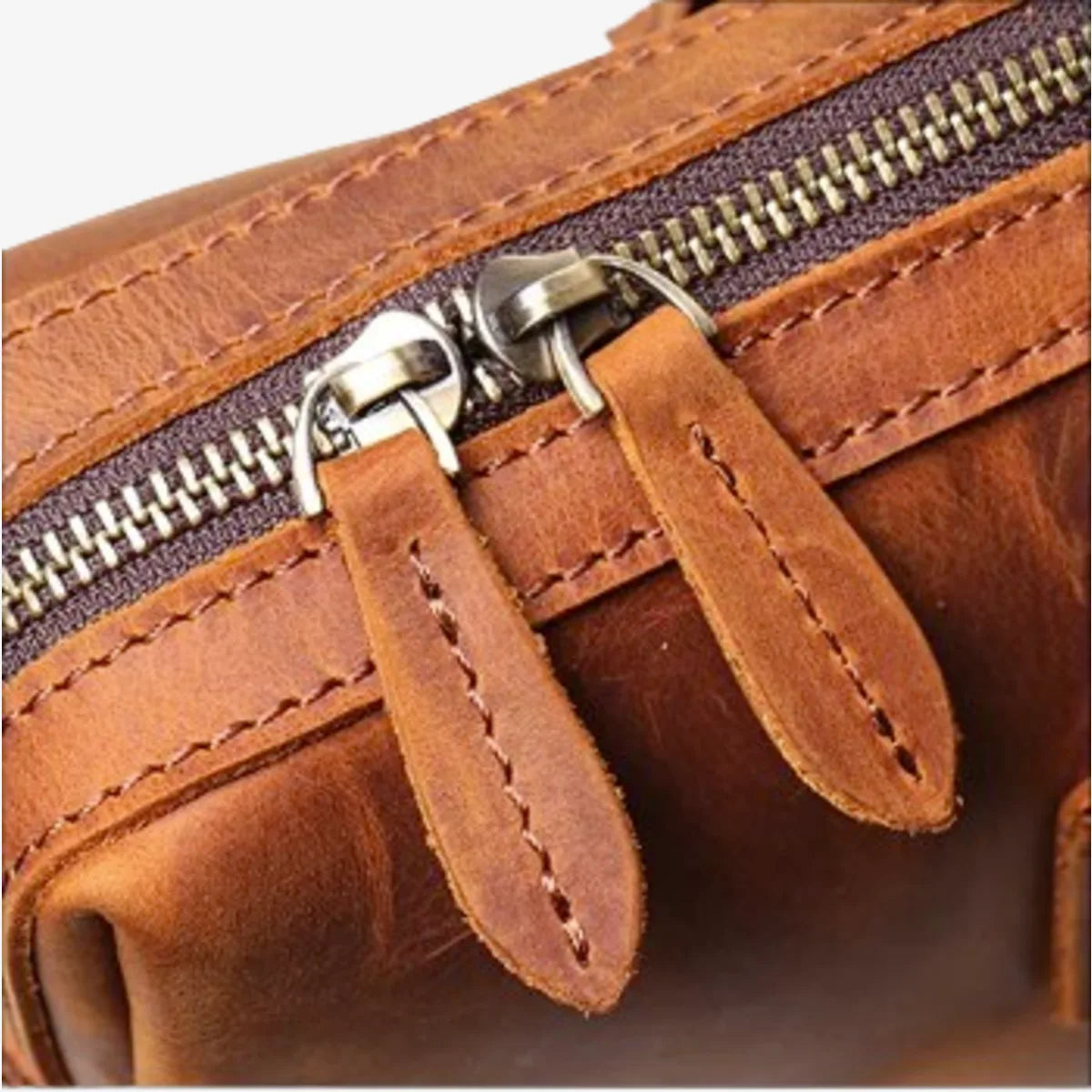 Porte-documents cuir vachette 15 pouces – Style Vintage & Rétro